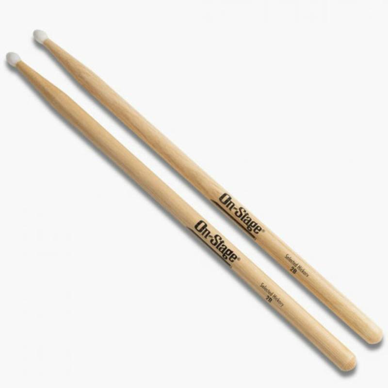 Барабанные палочки On-Stage HN2B Hickory Drum Sticks