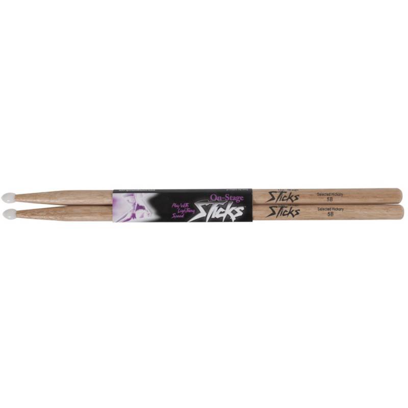 Барабанные палочки On-Stage HN5B Hickory Drum Sticks