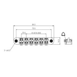 Бридж PAXPHIL BM022 (Chrome)