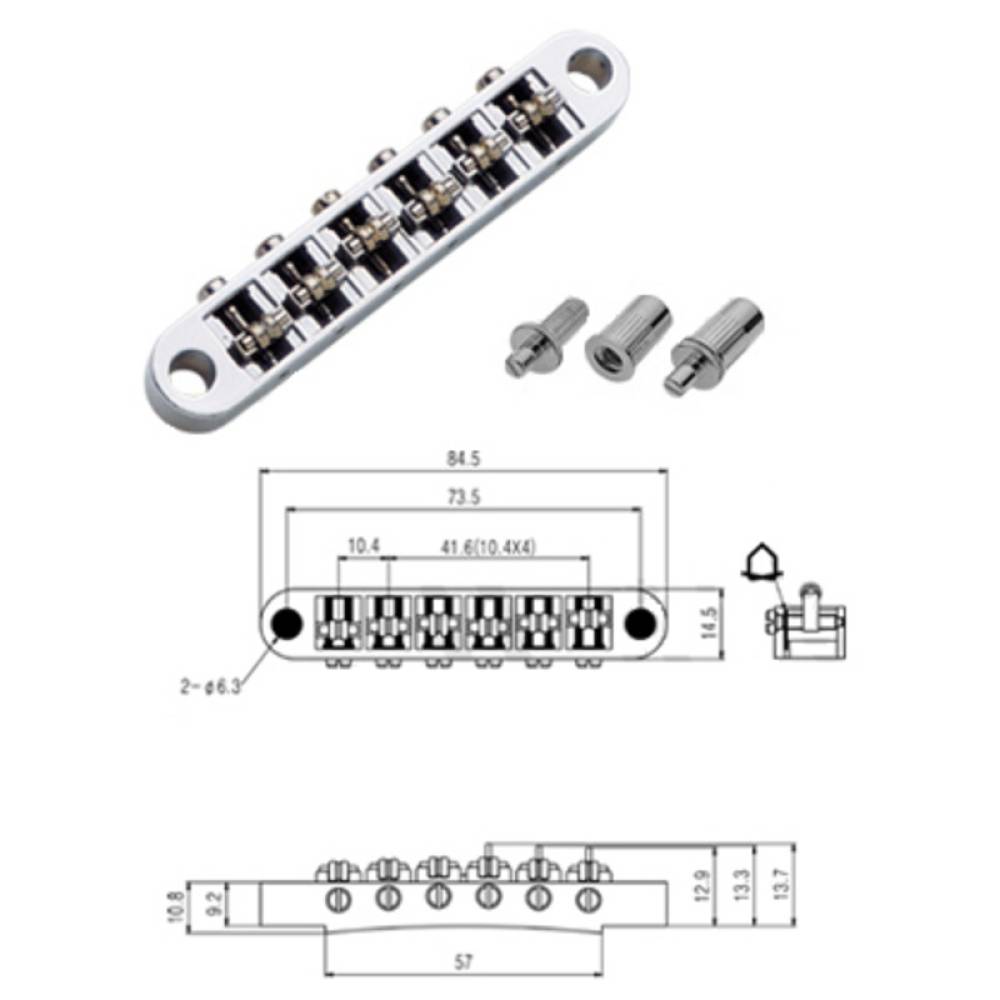 Бридж PAXPHIL BM025 (Chrome)