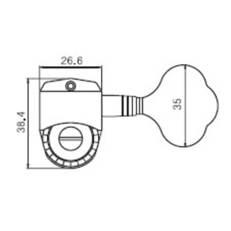 Колки PAXPHIL JB-350 4-in-line CR (4 шт.)