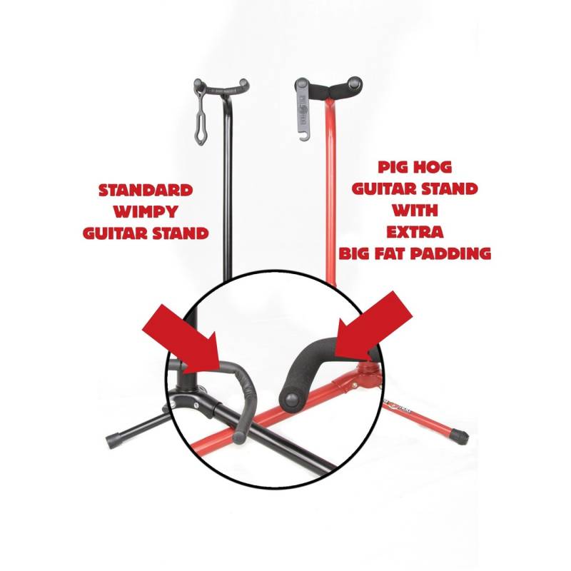 Стійка для гітари Pig Hog PHGS-RD Guitar Stand