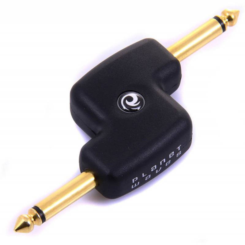 Переходник Planet Waves PW-P047B Black 1/4" Jack Male - 1/4" Jack Male