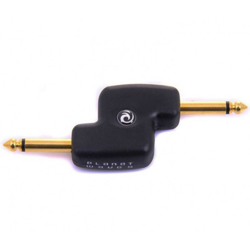 Переходник Planet Waves PW-P047B Black 1/4" Jack Male - 1/4" Jack Male