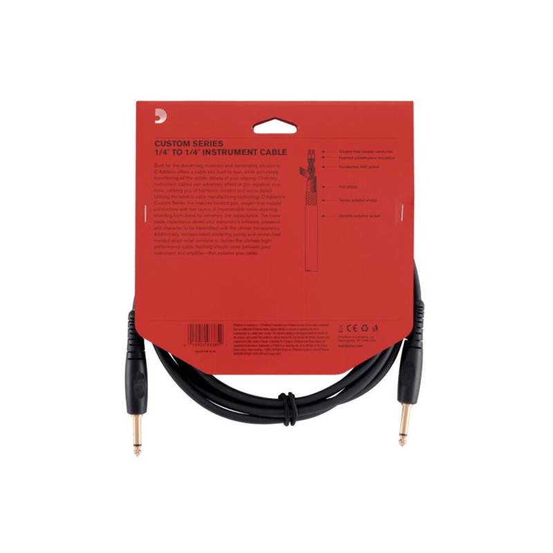 Інструментальний кабель D'ADDARIO PW-G-10 Custom Series Instrument Cable (3m)