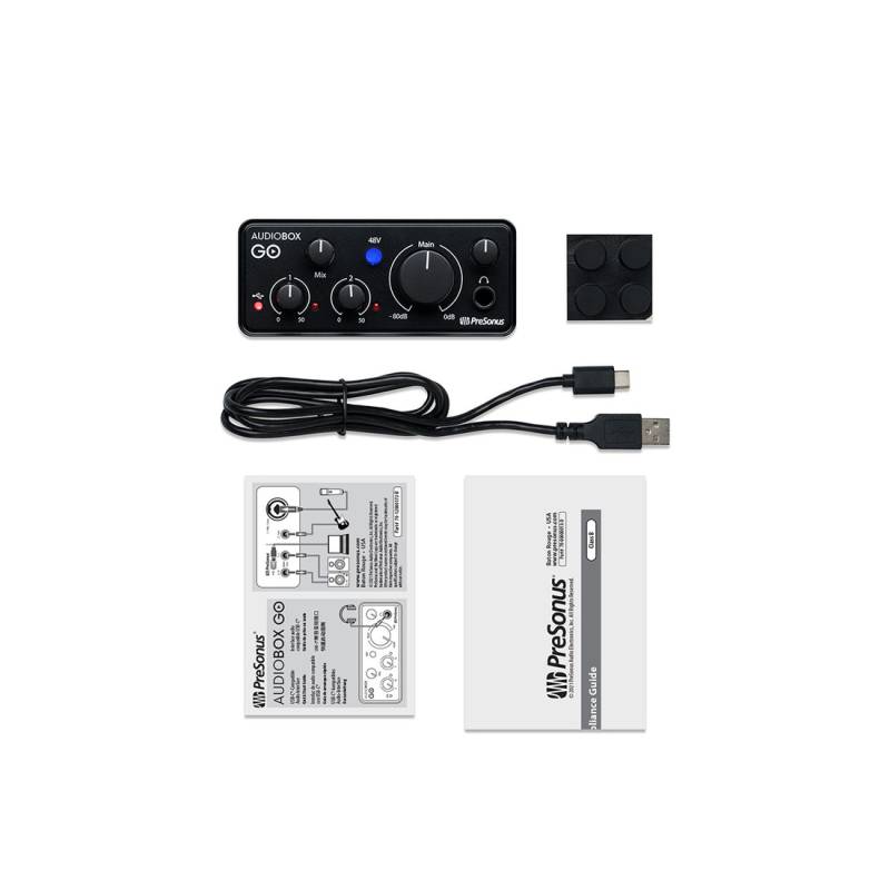 Аудиоинтерфейс Presonus Audiobox GO
