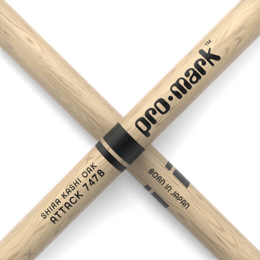 Барабанні палички Promark CLASSIC ATTACK 747BN SHIRA KASHI OAK