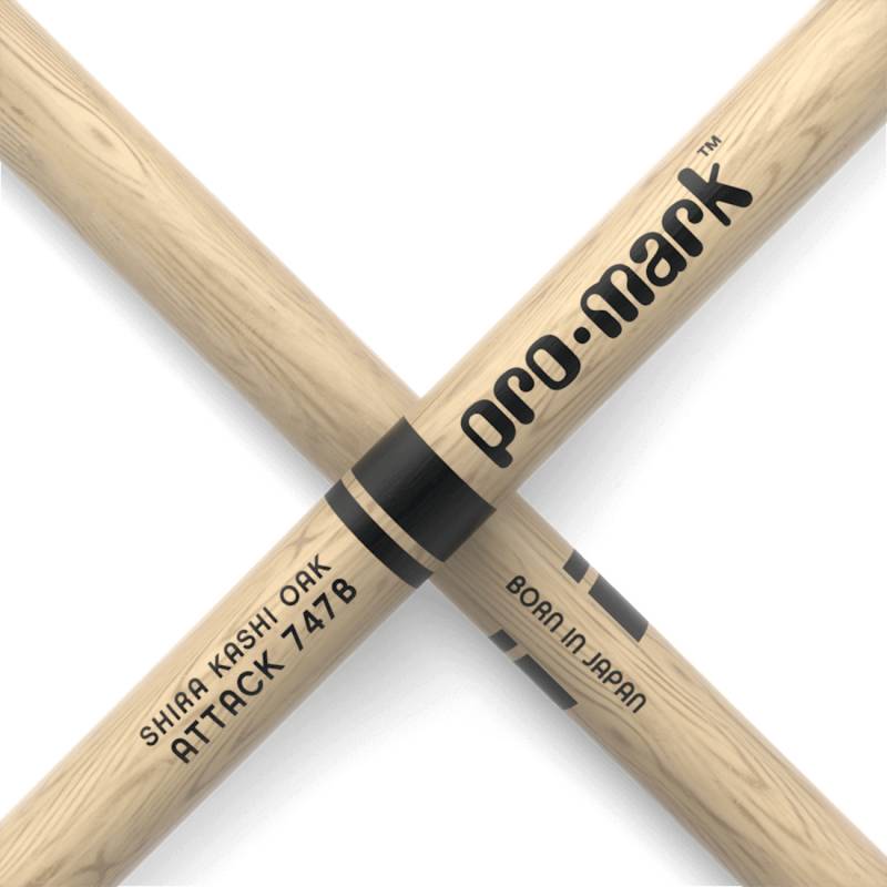 Барабанные палочки Promark CLASSIC ATTACK 747BN SHIRA KASHI OAK