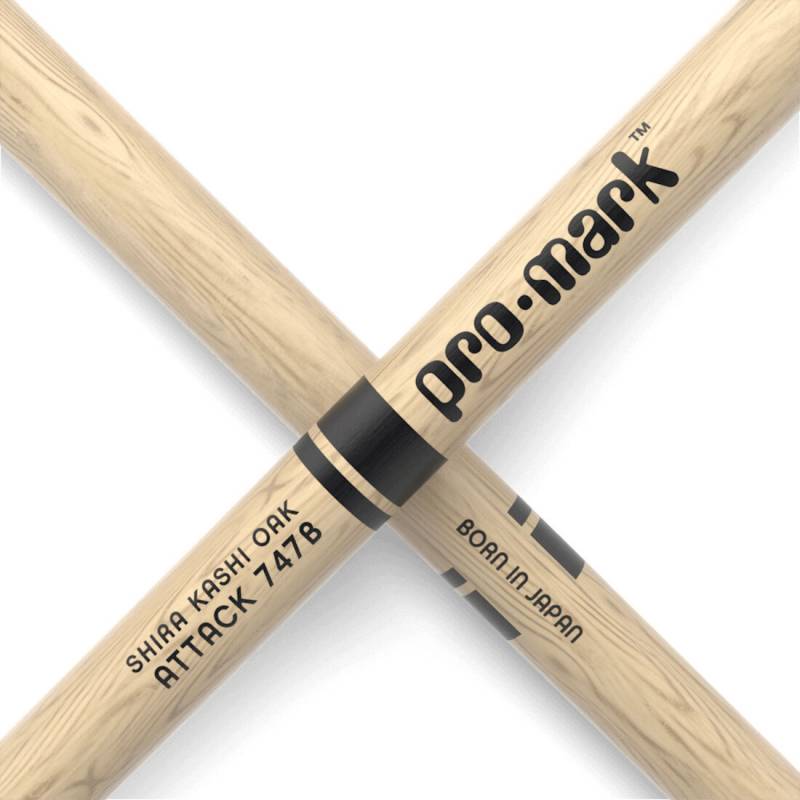 Барабанные палочки Promark CLASSIC ATTACK 747B SHIRA KASHI OAK