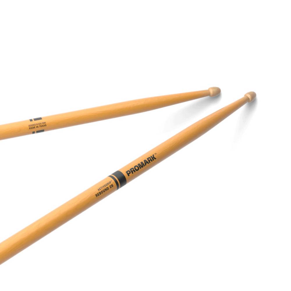 Барабанні палички Promark REBOUND 2B ACTIVEGRIP CLEAR
