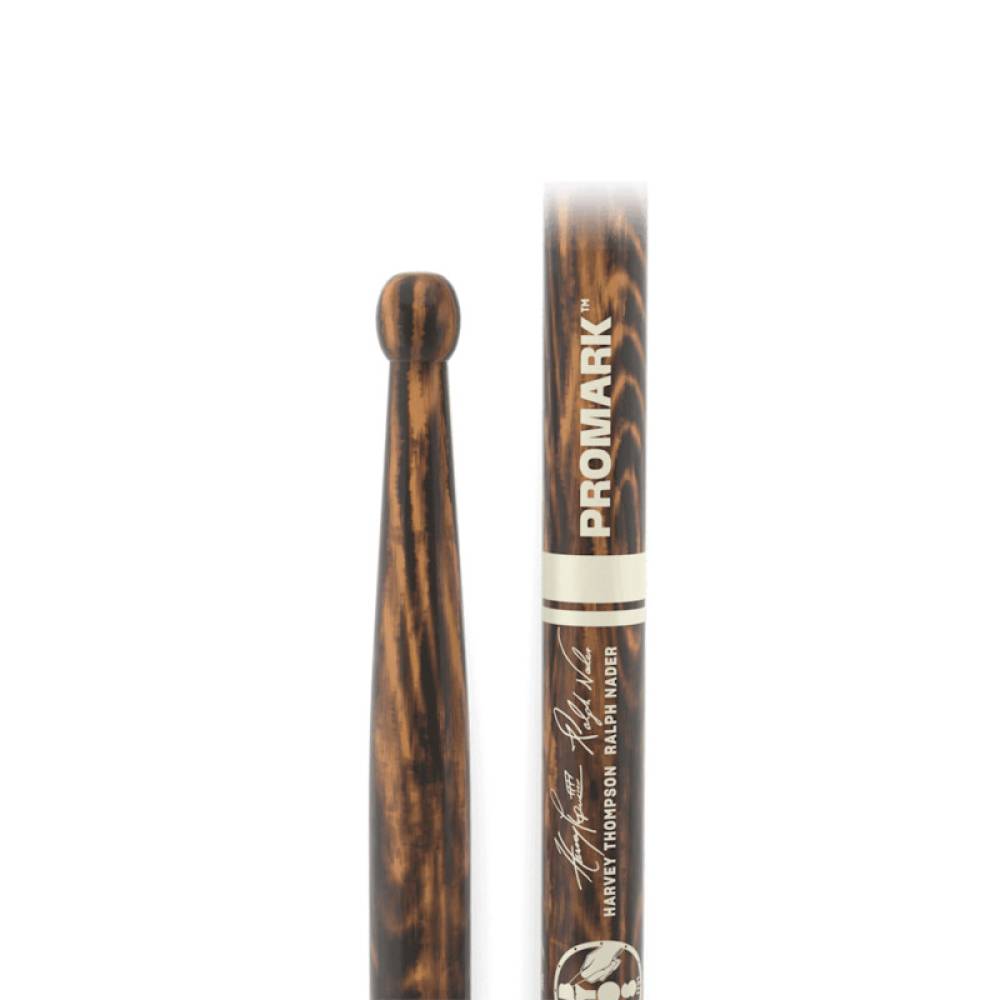 Барабанні палички Promark BYOS FireGrain Hickory Oval Wood Tip