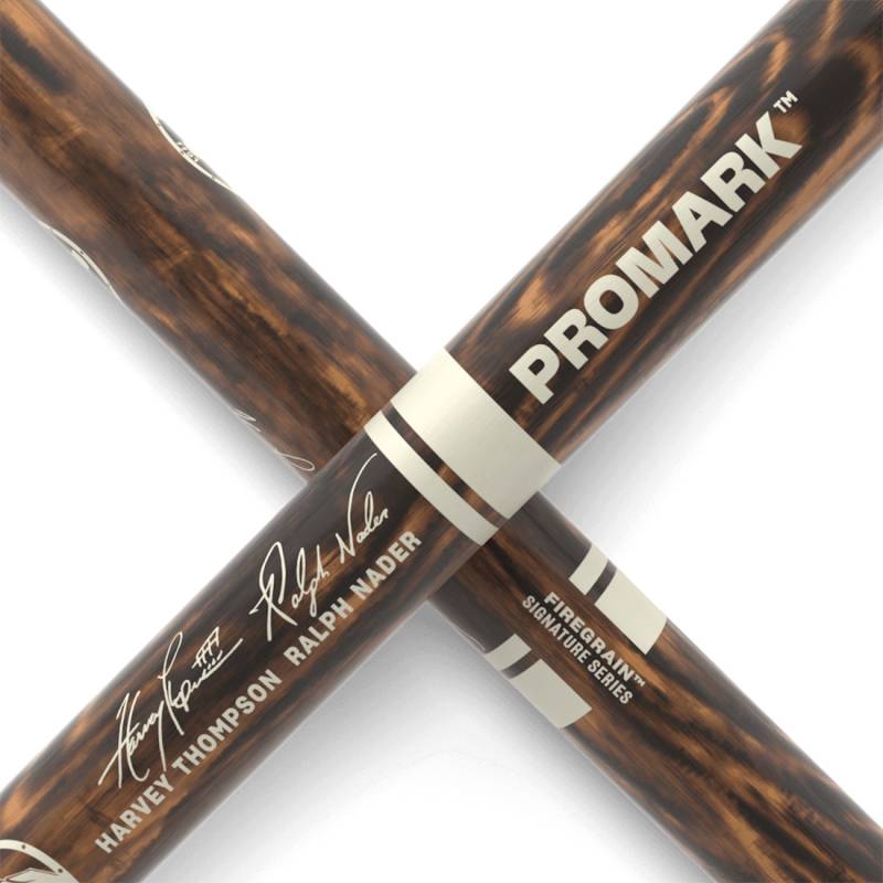 Барабанные палочки Promark BYOS FireGrain Hickory Oval Wood Tip