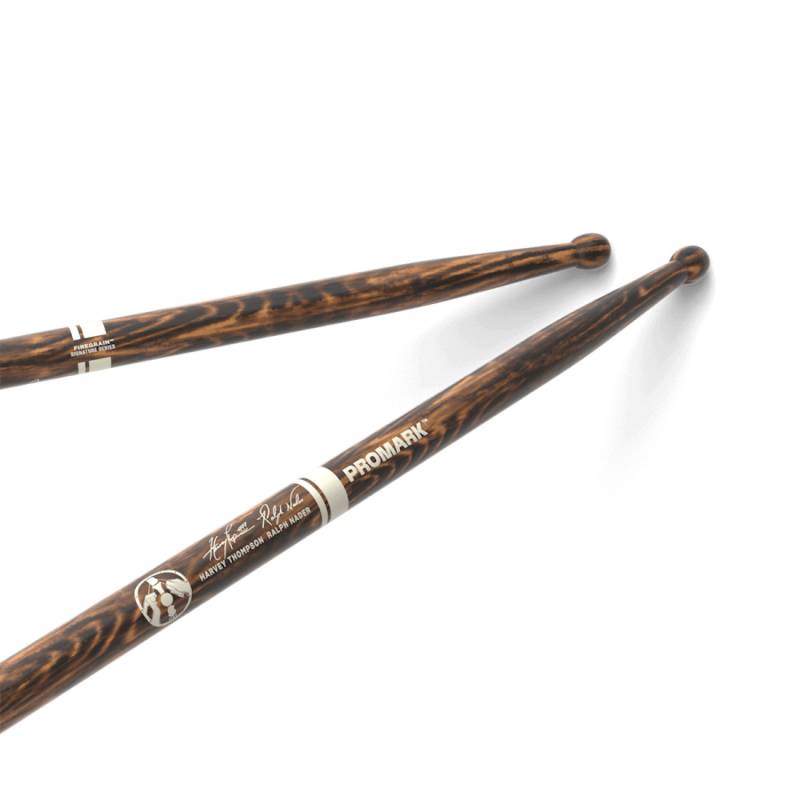 Барабанные палочки Promark BYOS FireGrain Hickory Oval Wood Tip