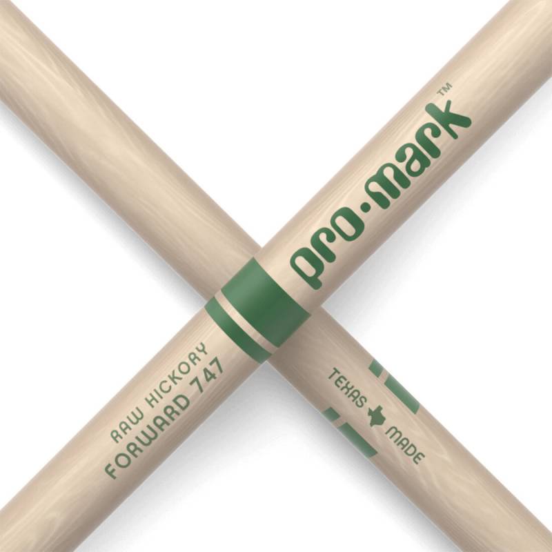 Барабанні палички Promark CLASSIC FORWARD 747 Raw Hickory
