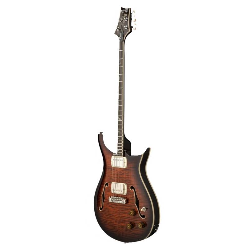 Електрогітара PRS SE Hollowbody II Piezo (Orange Tiger Smokeburst)