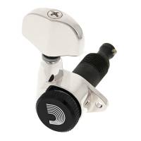 Колки D'ADDARIO PWAT-331L AUTO-TRIM TUNING MACHINES (3 Per side, Chrome) (6 шт.)