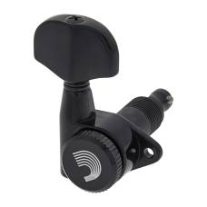 Колки D'ADDARIO PWAT-332L AUTO-TRIM TUNING MACHINES (3 Per side, Black) (6 шт.)