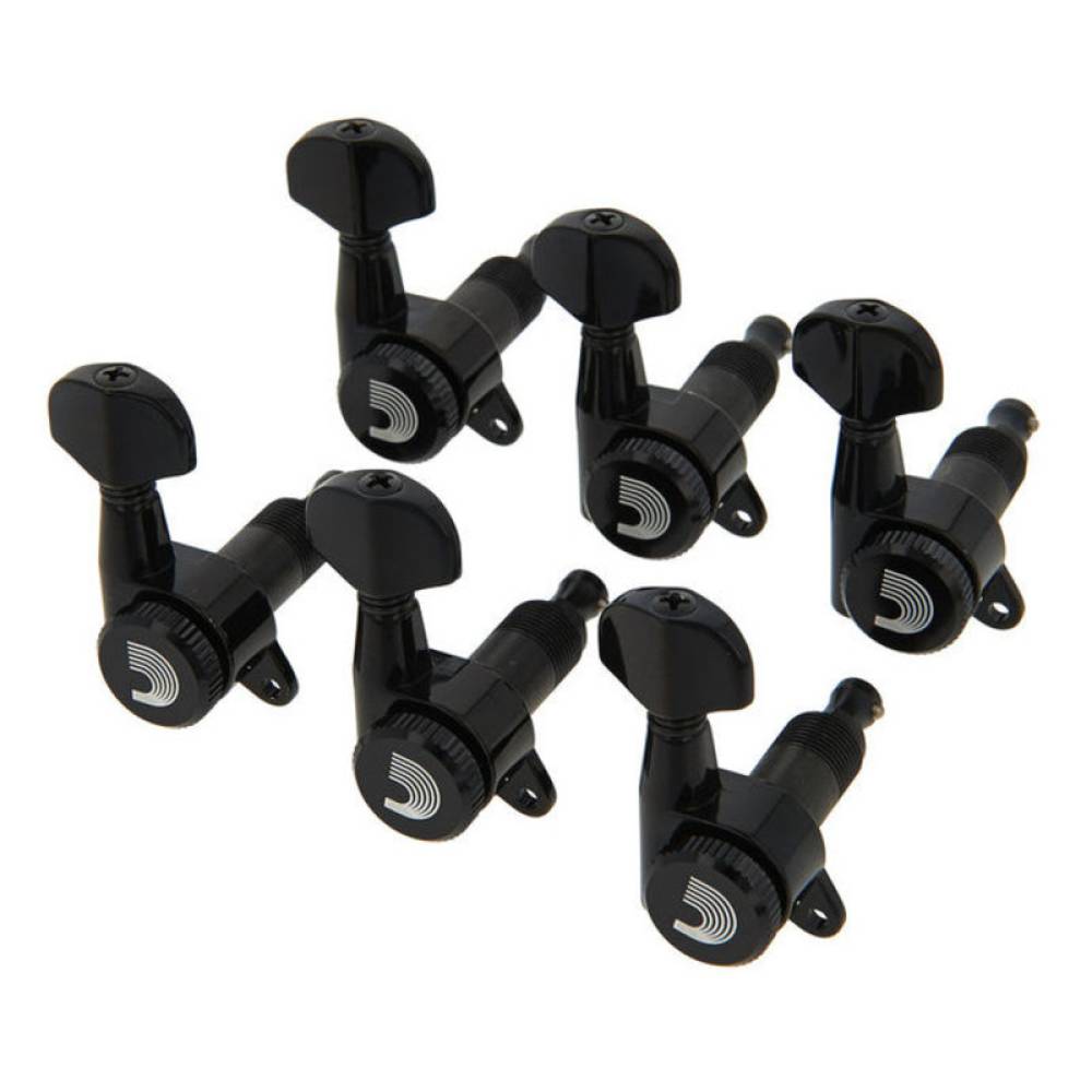 Колки D'ADDARIO PWAT-6R2 AUTO-TRIM TUNING MACHINES (6 in-line, Black) Колки D'ADDARIO PWAT-6R2 AUTO-TRIM TUNING MACHINES (6 in-line, Black)