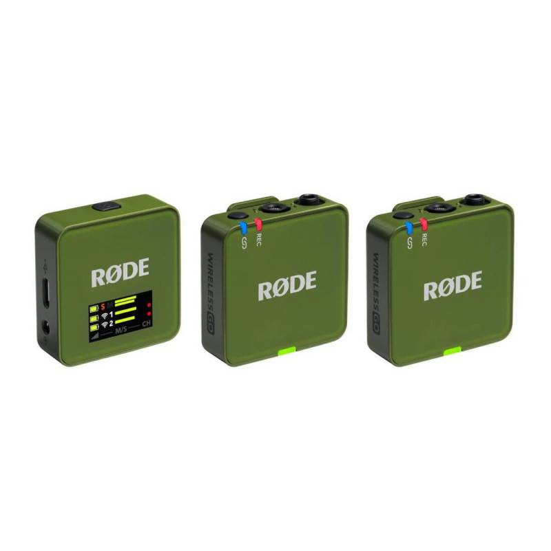 Мікрофонна радіосистема RODE Wireless GO Gen 3 Moss