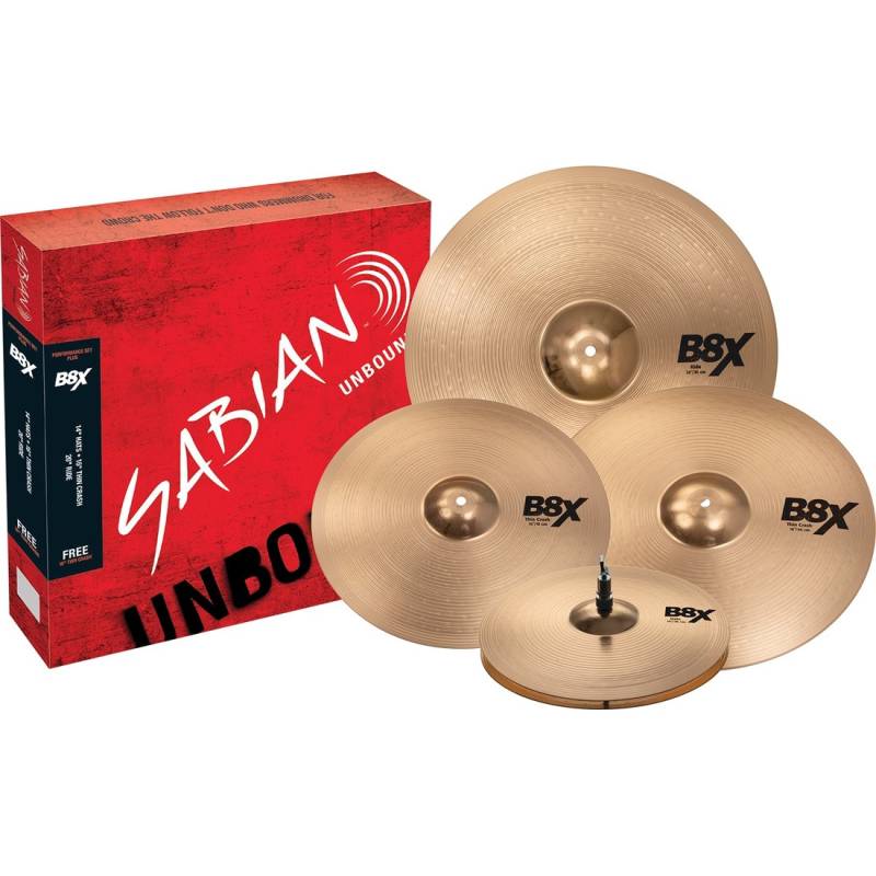Набор тарелок Sabian B8X Performance Set Plus