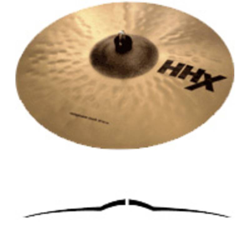 Тарелка Sabian 17" HHX X-Plosion Crash (Brilliant)