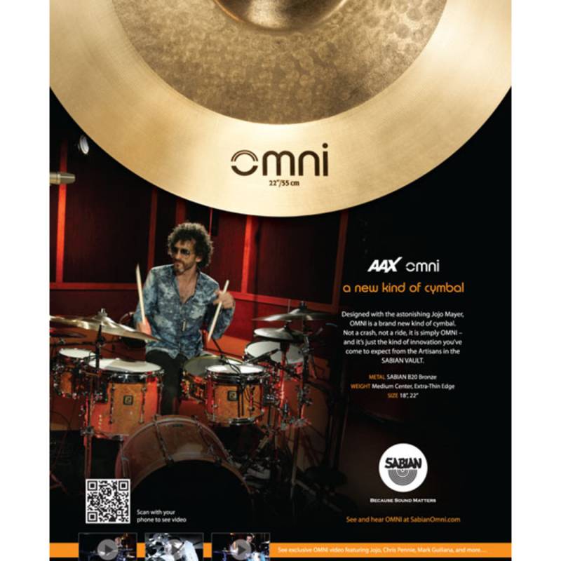 Тарелка Sabian 18" AAX OMNI