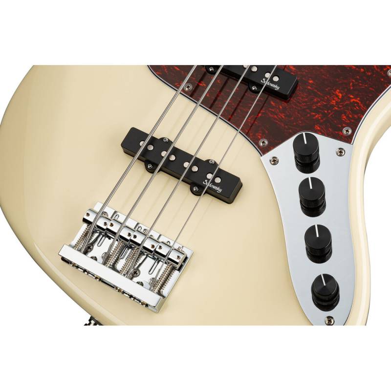 Бас-гітара SADOWSKY MetroLine 21-Fret Vintage J/J Bass, Alder, 4-String (Solid Olympic White High Polish)