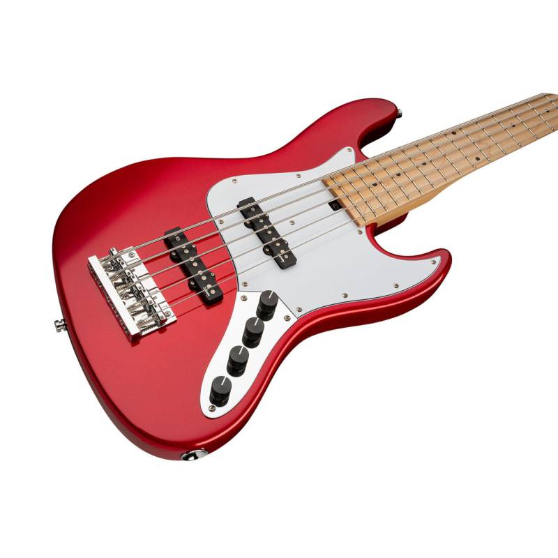 Бас-гітара SADOWSKY MetroExpress 21-Fret Vintage J/J Bass, Maple, 5-String (Candy Apple Red Metallic)