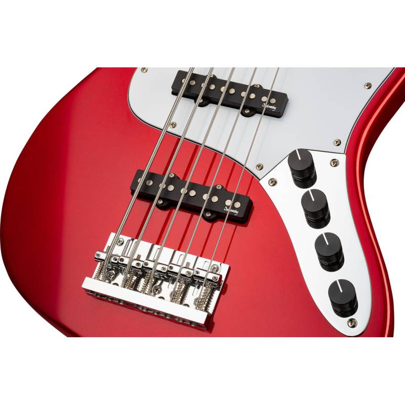 Бас-гітара SADOWSKY MetroExpress 21-Fret Vintage J/J Bass, Maple, 5-String (Candy Apple Red Metallic)
