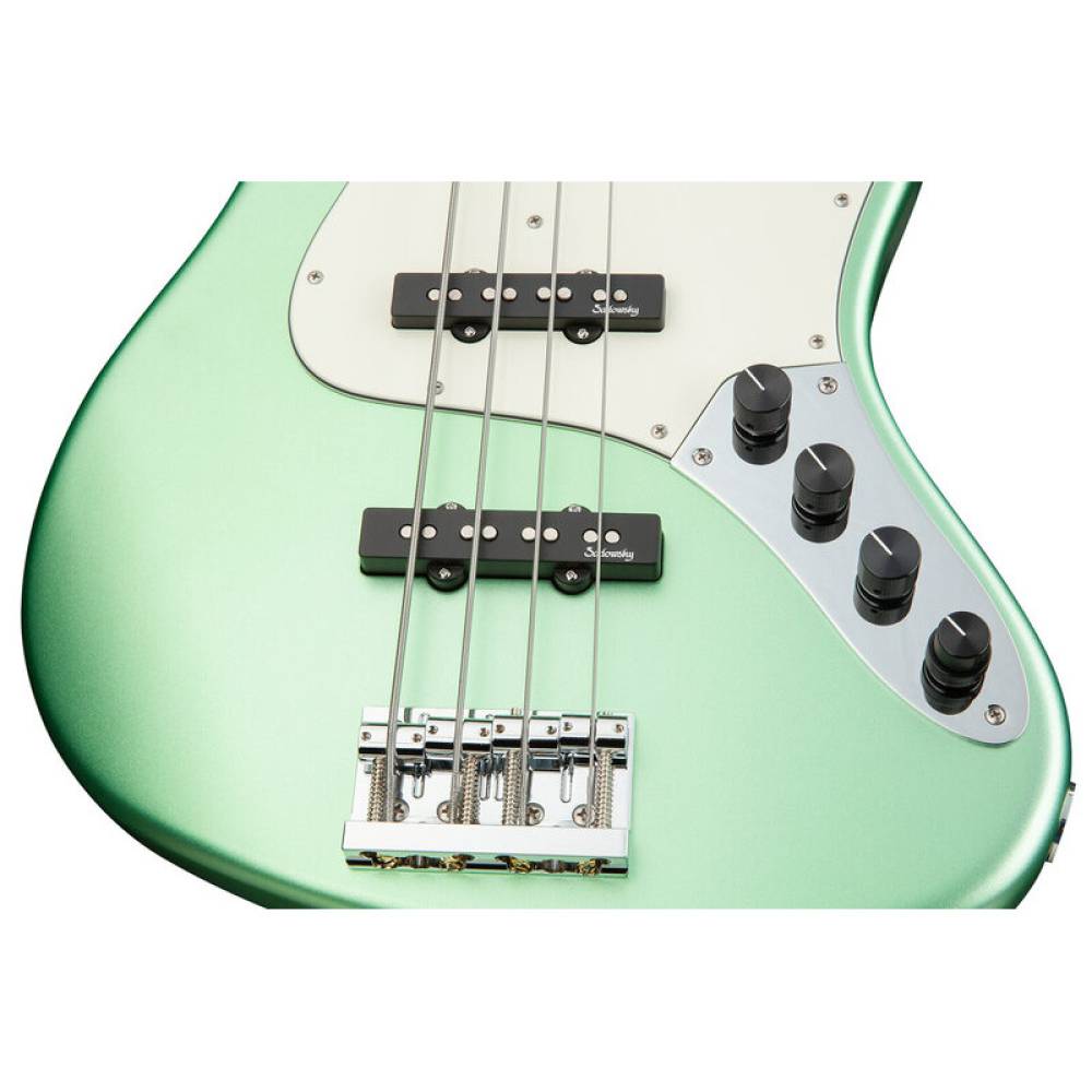 Бас-гітара SADOWSKY MetroLine 21-Fret Vintage J/J Bass, Alder, 4-String (Solid Sage Green Metallic Satin)