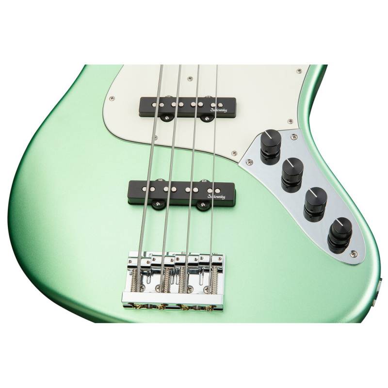 Бас-гитара SADOWSKY MetroLine 21-Fret Vintage J/J Bass, Alder, 4-String (Solid Sage Green Metallic Satin)