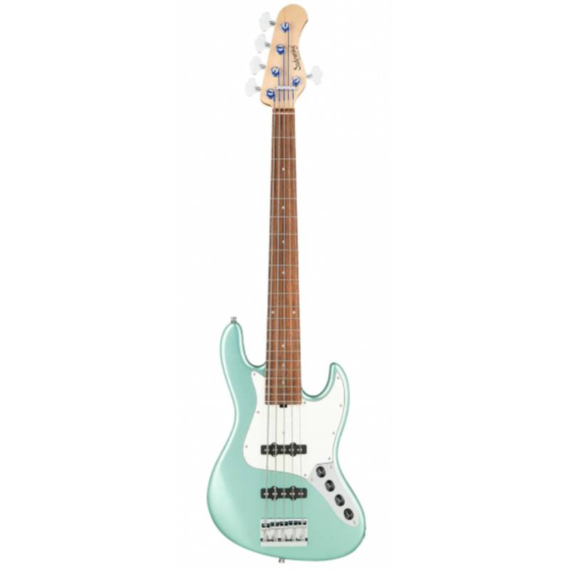 Бас-гітара Sadowsky MetroLine 21-Fret Vintage J/J Bass, Alder, 5-String (Solid Sage Green Metallic Satin)