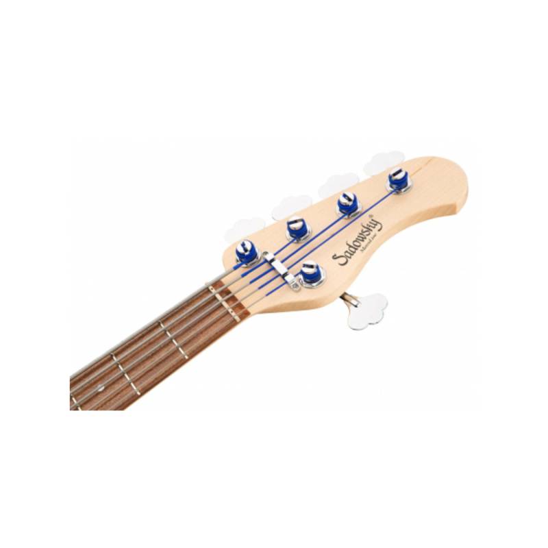 Бас-гітара Sadowsky MetroLine 21-Fret Vintage J/J Bass, Alder, 5-String (Solid Sage Green Metallic Satin)