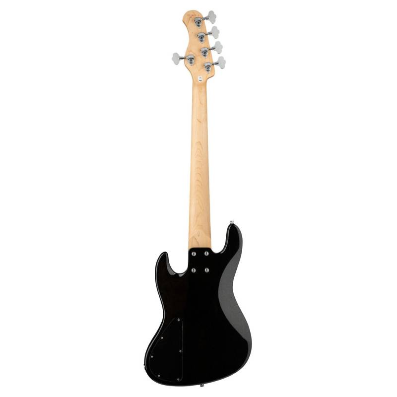 Бас-гітара SADOWSKY MetroExpress 21-Fret Hybrid P/J Bass, Maple, 5-String (Solid Black High Polish)