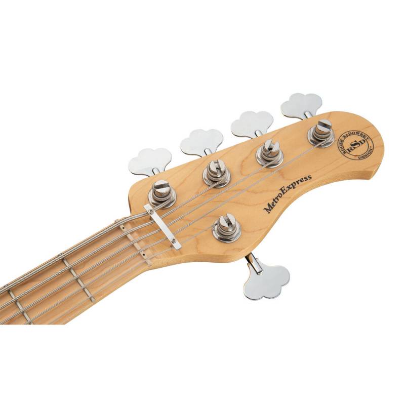 Бас-гітара SADOWSKY MetroExpress 21-Fret Hybrid P/J Bass, Maple, 5-String (Solid Black High Polish)