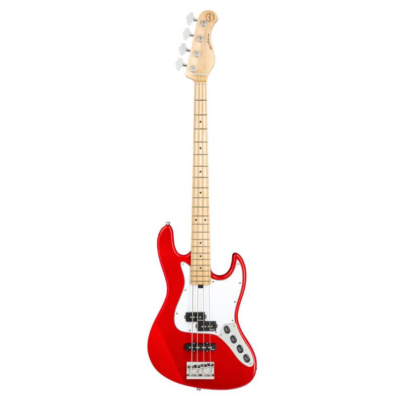 Бас-гітара SADOWSKY MetroExpress 21-Fret Hybrid P/J Bass, Maple, 4-String (Candy Apple Red Metallic)