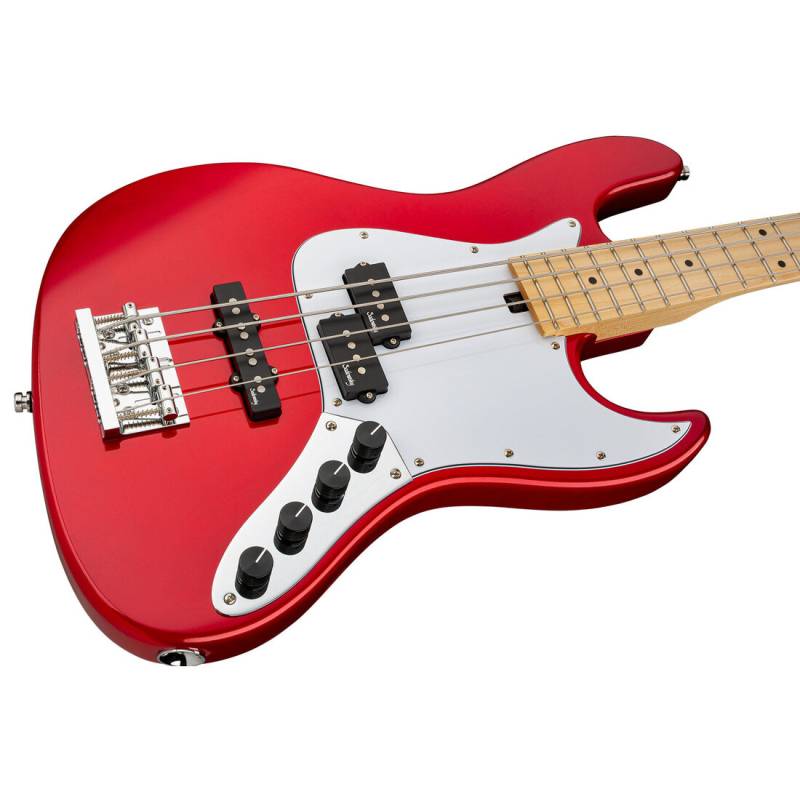 Бас-гітара SADOWSKY MetroExpress 21-Fret Hybrid P/J Bass, Maple, 4-String (Candy Apple Red Metallic)