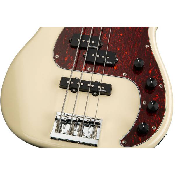 Бас-гитара SADOWSKY MetroLine 21-Fret Hybrid P/J Bass, Alder, 4-String (Solid Olympic White High Polish)