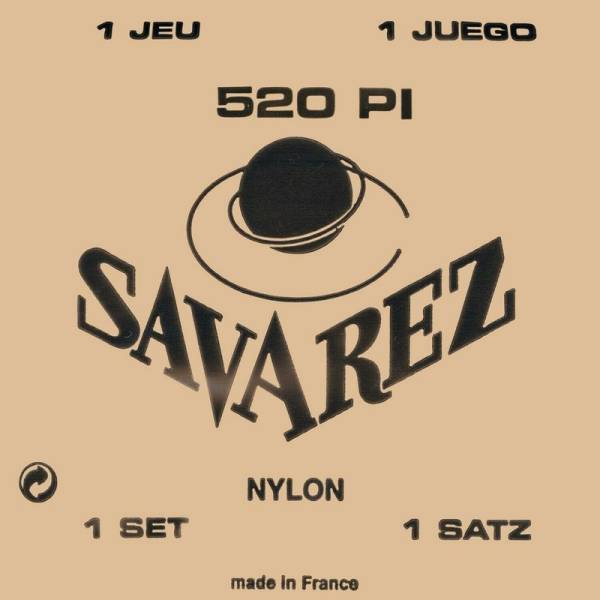 Струны для классической гитары Savarez 520P1 Traditional High Tension