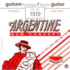 Струни для акустичної гітари Savarez 1510 Argentine Gypsy Jazz 10/45