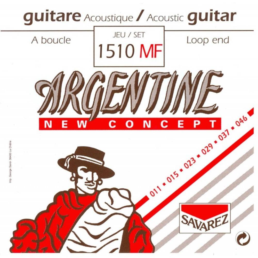 Струни для акустичної гітари Savarez 1510MF Argentine Gypsy Jazz 11/46