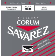 Струни для класичної гітари Savarez 500AR Corum Alliance Normal Tension