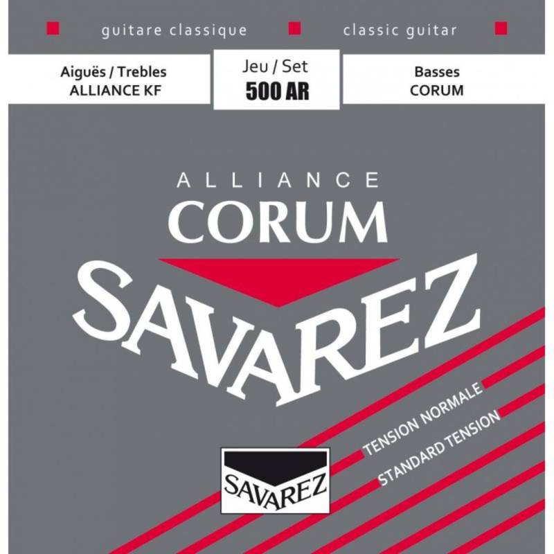Струны для классической гитары Savarez 500AR Corum Alliance Normal Tension