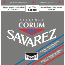 Струны для классической гитары Savarez 500ARJ Corum Alliance Mixed Tension