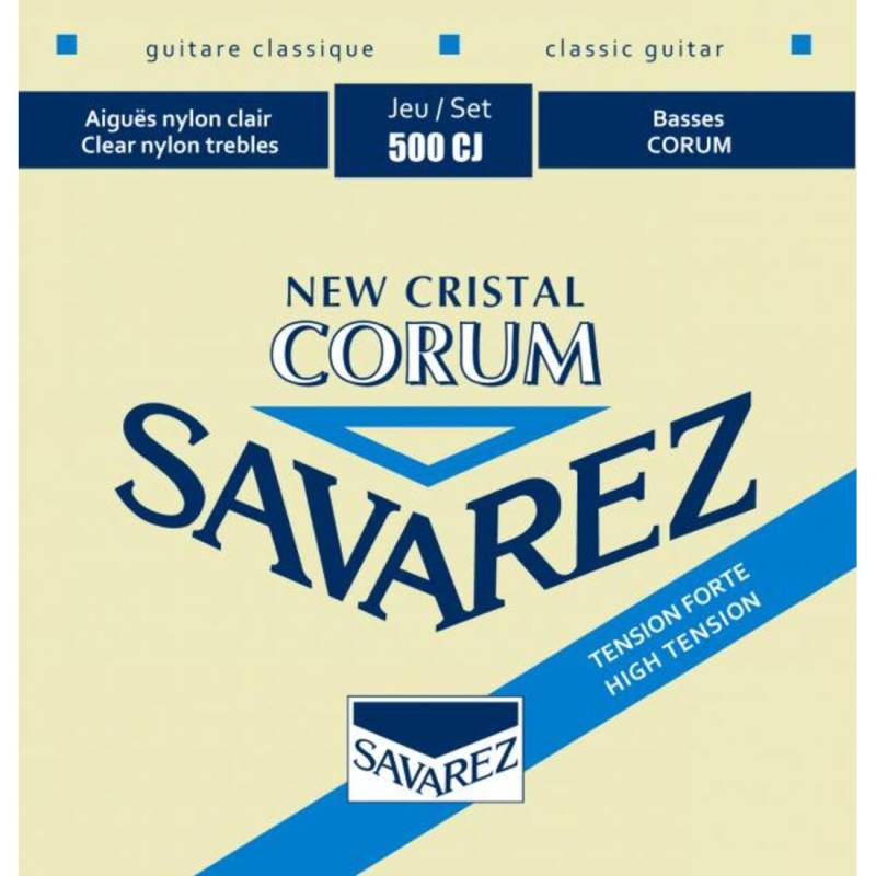 Струны для классической гитары Savarez 500CJ Corum New Cristal High Tension