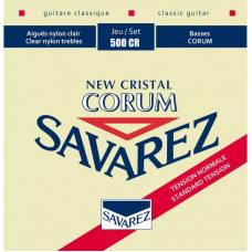 Струни для класичної гітари Savarez 500CR Corum New Cristal Normal Tension