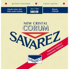Струны для классической гитары Savarez 500CR Corum New Cristal Normal Tension