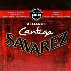 Струны для классической гитары Savarez 510AR Alliance Cantiga Normal Tension