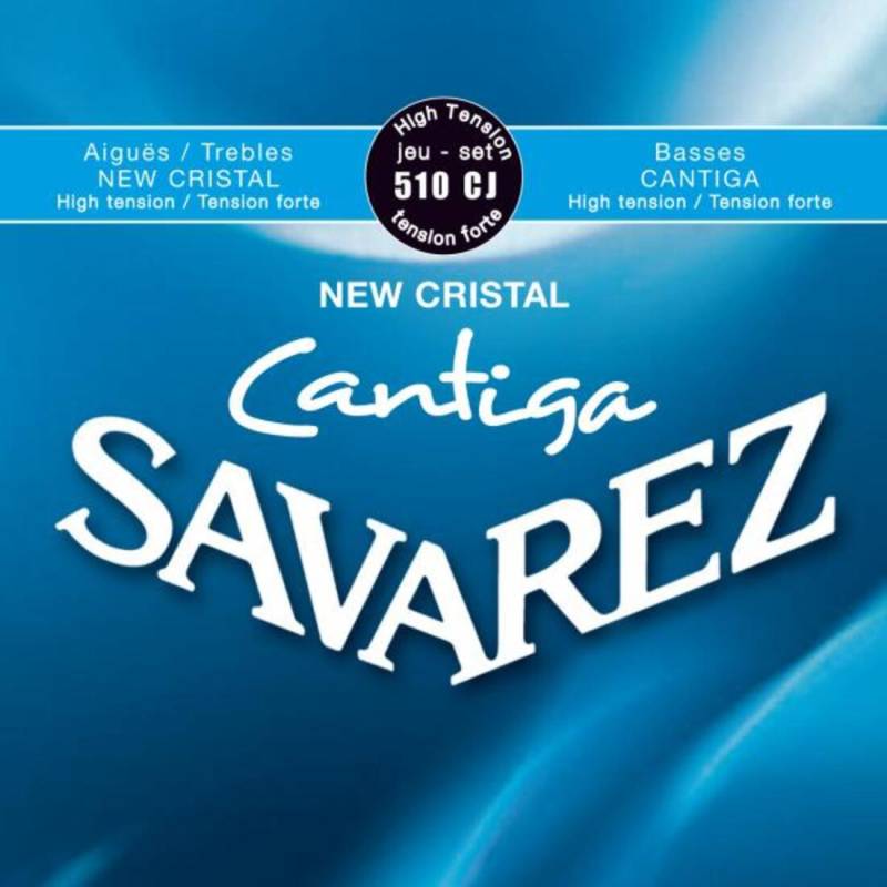 Струны для классической гитары Savarez 510CJ New Cristal Cantiga High Tension