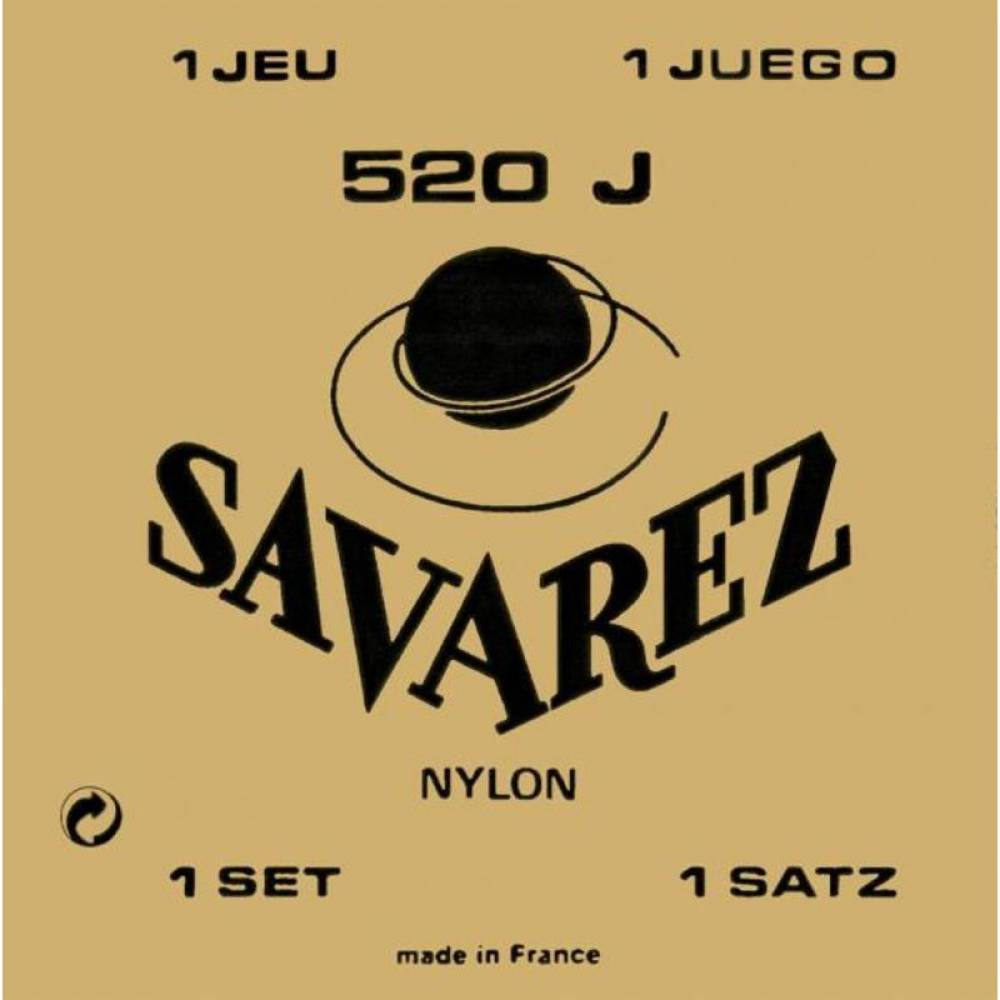 Струни для класичної гітари Savarez 520J Yellow Traditional Very High Tension